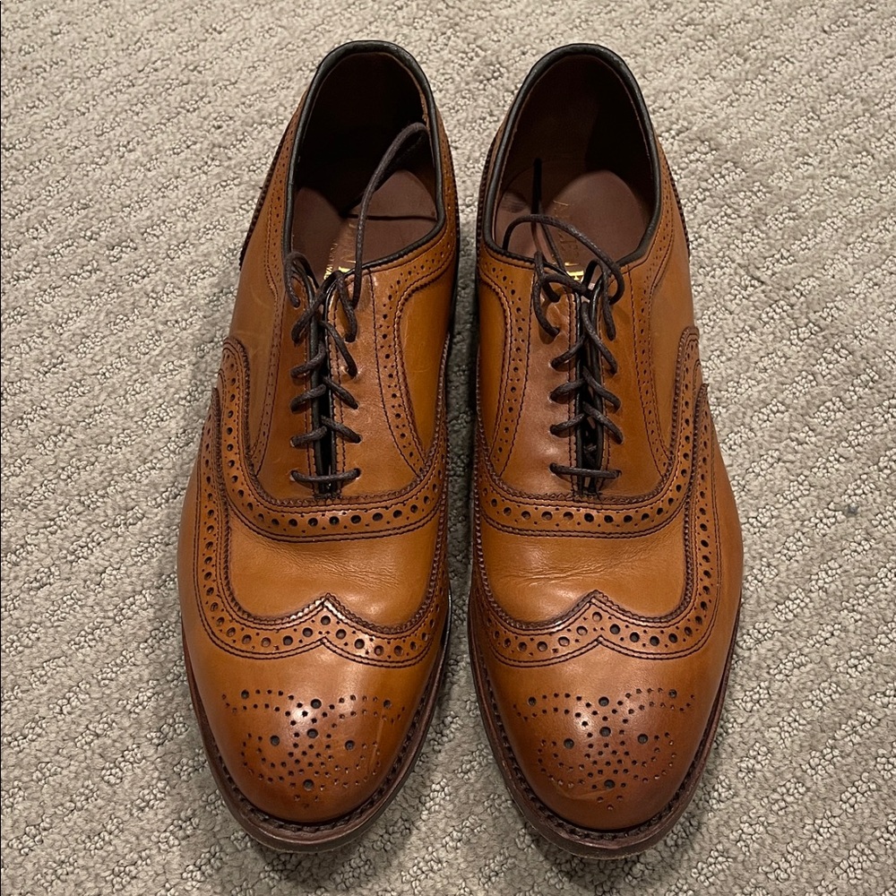 Allen Edmonds McAllister in walnut brown 10.5